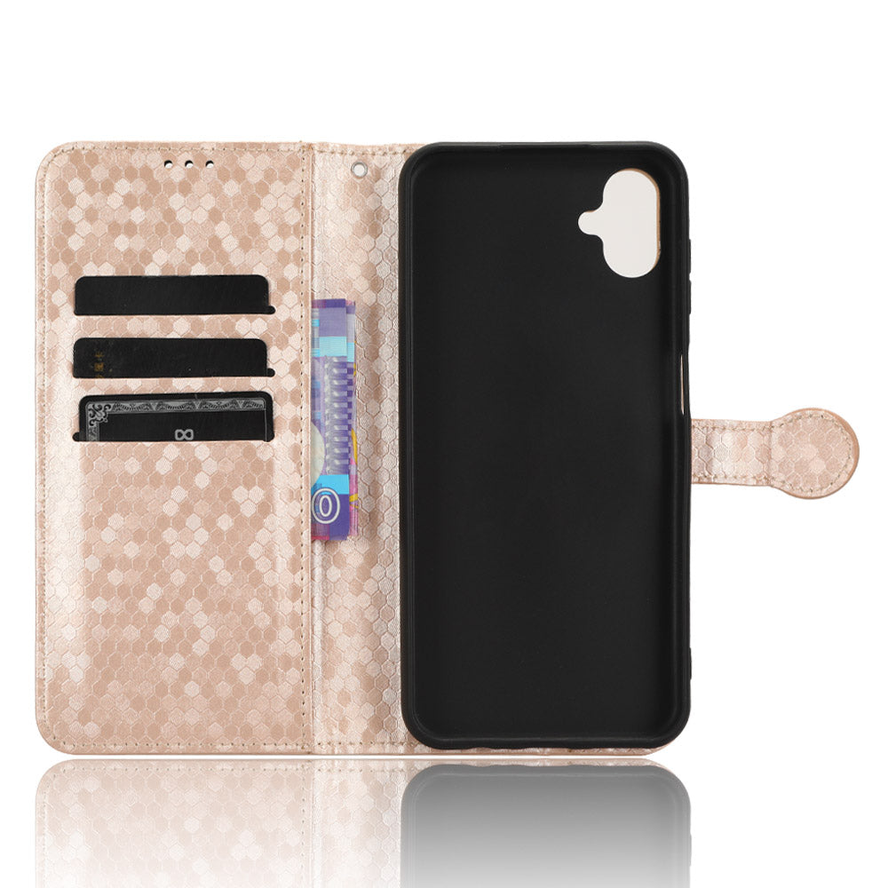 For Samsung Galaxy F14 5G Stand Wallet Phone Case PU Leather Dot Pattern Imprinted Smartphone Cover For Samsung Galaxy F14 5G Stand Wallet Phone Case PU Leather Dot Pattern Imprinted Smartphone Cover